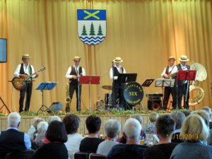 Dixieland Six in der Turnhalle