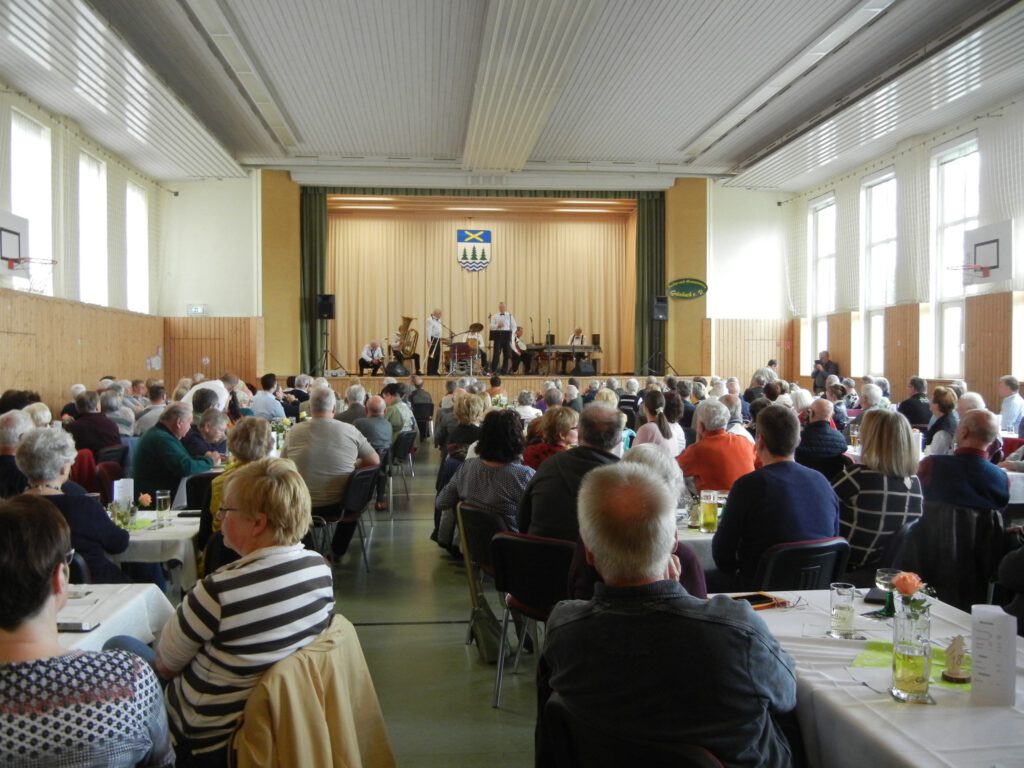 Blick durch die Halle