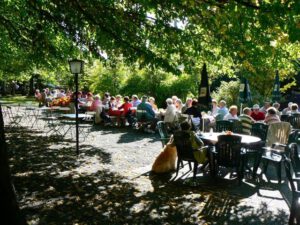 im Biergarten