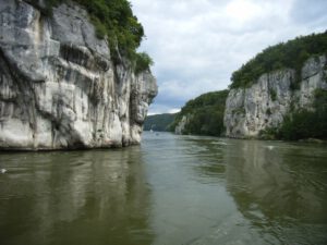 Donaudurchbruch beim Kloster Weltenburg 