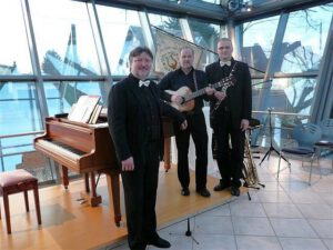 Drei Grünbacher als Musiker