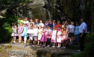 Chor der Grundschule Grünbach