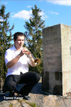 Tommi Kaiser an der Station Wendelstein